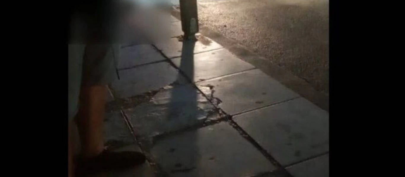 Απίστευτο περιστατικό στο Ηράκλειο: Άνδρας αυνανιζόταν σε στάση λεωφορείου! (βίντεο)